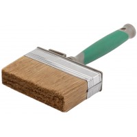 Макловица, 70% ПЭT/30% натуральная щетина, нерж. обжим, 2-К ручка, 120 х 30 мм (30-0593)