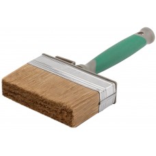 Макловица, 70% ПЭT/30% натуральная щетина, нерж. обжим, 2-К ручка, 120 х 30 мм (30-0593)