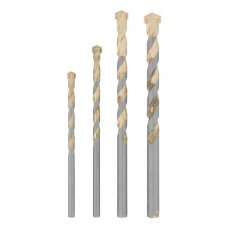 Набор сверл по бетону Golden Line 5-6-8-10 мм Matrix (70825)