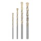 Набор сверл по бетону Golden Line 5-6-8-10 мм Matrix (70825)