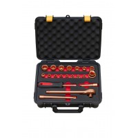 Набор торцевых головок искробезопасных 1/4