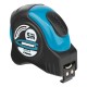 Рулетка Schlagfest,5 м x 19 мм,магнитный обрезиненный зацеп,двусторонняя шкала,Нейлоновое покрытие,автоматическая фиксация Gross