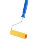 Валик прижимной для обоев резиновый, желтый 150 мм (02983)