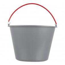 Ведро строительное пластмассовое 16 л, ударопрочное, обрезиненная ручка Matrix (81463)