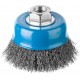 Щетка-крацовка чашечная для УШМ 75 мм, витая стальная проволока 0.3 мм ЗУБР Профессионал 35261-075_z02