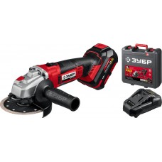 УШМ 18 В 125 мм 1 АКБ 4 А·ч кейс ЗУБР С1-18 УШМ-18-125-41