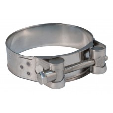 Хомут обжимной силовой шарнирный, нерж.сталь 149-161 мм (99377т)