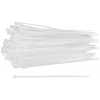 Хомуты нейлоновые, белые д/проводов 100 шт., 120x2,5 мм (60412)