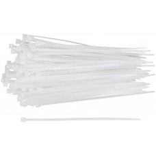 Хомуты нейлоновые, белые д/проводов 100 шт., 120x2,5 мм (60412)