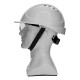 Каска защитная ударопр.«Форвард» (К-05)ABS/PC,комплект со встроен.очк.ОЧК-05 Форвард,белая Denzel (89205)