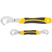 Ключи универсальные, прорезиненные ручки, 2 шт. ( 9-22 мм; 23-32 мм )