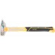 Молоток кованый, фиберглассовая усиленная ручка, Профи 100 гр. (44331)