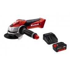 Шлифмашина угловая акк.Einhell PXC TE-AG 18/115 Li +1 акк. PXC 4.0Ач+ЗУ 3А (4431110SET)
