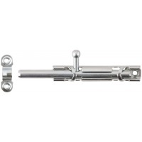 Шпингалет накладной, 90 мм, цинк (66705)