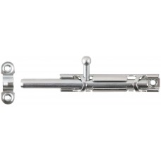 Шпингалет накладной, 90 мм, цинк (66705)