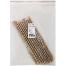 Шуруп специальный/окон, желтопассированный, головка Torx, 7.5х202 10 шт Фасовка (25976-0)