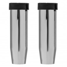 Сопло газовое 16, длина 57мм, 2 шт для MIG горелки тип 24 Denzel (93647)