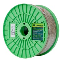 Трос металлополимерный прозрачный ПР-3.0, толщина 3.0 мм, катушка 200 метров Сибртех (47628)