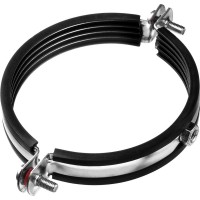 Хомут трубный с гайкой 4