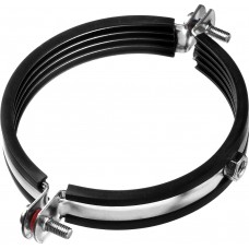 Хомут трубный с гайкой 4, цинк, 5 шт ЗУБР 37850-107-116