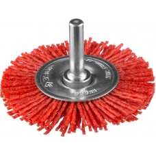 Щетка дисковая для дрели 63 мм, нейлоновая проволока ЗУБР Профессионал 35161-063_z02