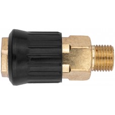 Адаптер быстросъемный с запорным клапаном с внешней резьбой 1/4 (81151)