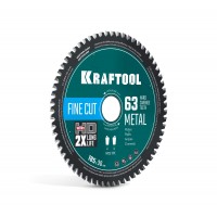 Диск пильный по металлу и стали Metal Cut, 185 х 30 мм, 63Т KRAFTOOL 36954-185-30-63