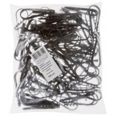 Дюбель-хомут для крепления кабеля 19-25 мм черный, 100 шт (фасовка) (60455-0)