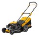 Газонокосилка бензиновая GLD-460, 146 куб.см, ширина 46 см, ручная, 7 уровней, травосборник 50 л Denzel (58802)