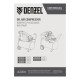 Компрессор воздушный DK1500/24, Х-PRO 1.5 кВт, 230 л/мин, 24 л Denzel (58063)