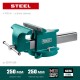 Тиски слесарные стальные 250 мм STEEL KRAFTOOL 32701-250