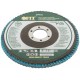 Круг лепестковый торцевой циркониевый плоский, 125 мм P 120 (39976)