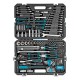 Набор инструментов, 1/4, 1/2, CrV, 120 зубьев, 115 предметов Gross