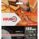 Пильный диск 190 x 2.2/1.4 x 24T x 30mm KRUGO (WA190024)