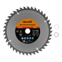 Пильный диск по дереву, 230 х 22 мм, 40 зубьев Sparta (732465)