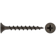 Саморезы черные по гипроку к дереву 3,5 х 32 (фасовка 25шт) (22032-2)