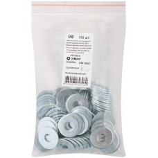 Шайба кузовная оцинкованная М8 100 шт DIN 9021 Фасовка (29108-0)