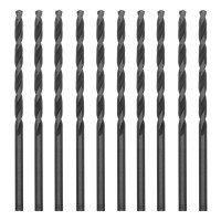 Сверло по металлу, 2.5 мм, быстрорежущая сталь, 10 шт, цилиндрический хвостовик Сибртех