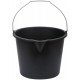 Ведро строительное пластиковое для перемешивания раствора с носиком 12 л (04087)