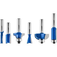 Набор профильных фрез по дереву 6 шт ЗУБР Профессионал 28795-H6