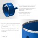Коронка алмазная АГК, d 120 мм, центр. сверло, трехгранный хвост, Р60 ЗУБР Профессионал 29850-120