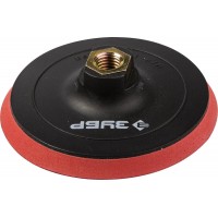 Опорная тарелка на липучке М14, d 115 мм, пластиковая, мягкая, для УШМ ЗУБР Профессионал 35782-115