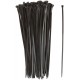 Хомуты нейлоновые для проводов, черные 100 шт., 4,8х250 мм (60355)