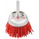 Корщетка-чашка нейлоновая со штифтом 50 мм (38625)