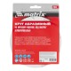 Круг абразивный на ворсовой подложке под липучку, перфорированный, P 40, 150 мм, 5 шт Matrix (73836)