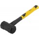 Кувалда безынерционная, фиберглассовая ручка с прорезиненным покрытием 53 мм, 1 кг (45285)