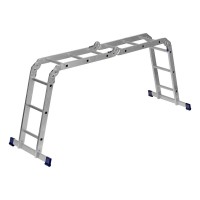Лестница шарнирная алюминиевая, 4 х 3 ступени, Сибртех (97881)