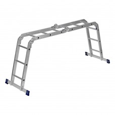 Лестница шарнирная алюминиевая, 4 х 3 ступени, Сибртех (97881)