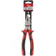 Плоскогубцы комбинированные Тренд, двухцветные прорезиненные ручки, хром-никелевое покрытие 180 мм (47565)