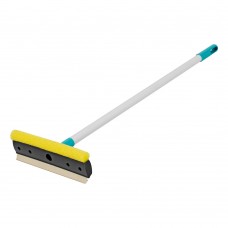 Щетка-окномойка с водосгоном, пластиковый черенок, 640х220 мм, Home Palisad (93591)